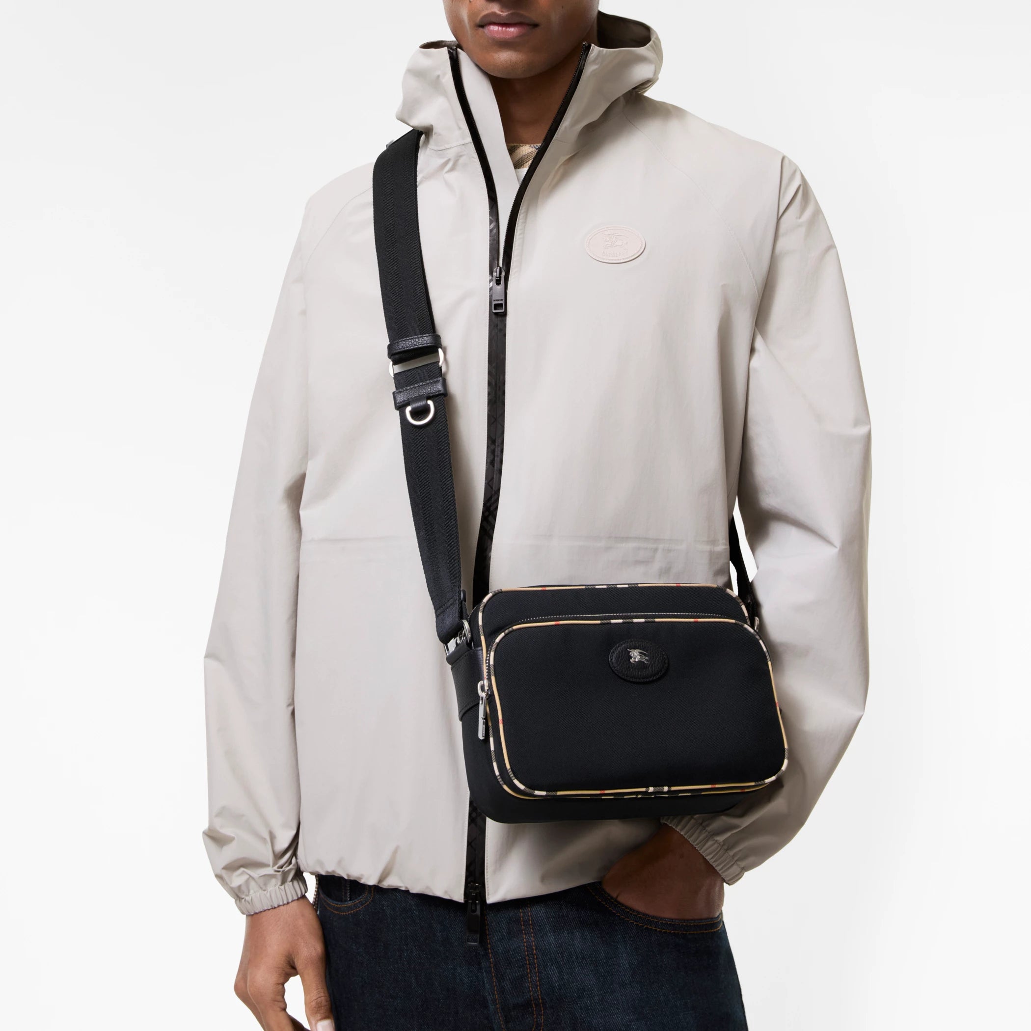 Sac à bandoulière avec Check
