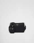 Sac porté épaule en Re-Nylon et cuir Saffiano - #1