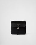 Sac porté épaule en Re-Nylon et cuir Saffiano - #10